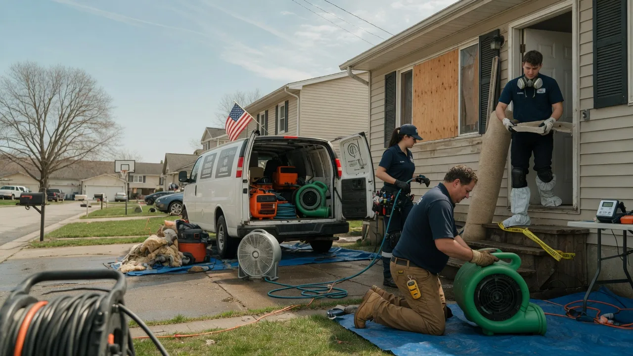 Water Damage Restoration in Spiro, OK near me